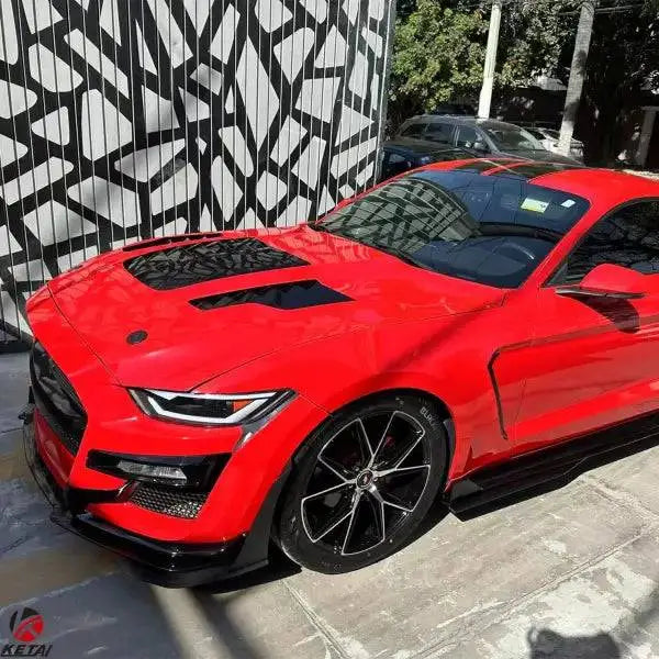 High Quality GT500 KR Style Aluminum Hood Car Bumper