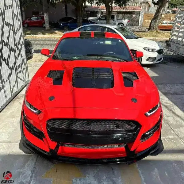 High Quality GT500 KR Style Aluminum Hood Car Bumper