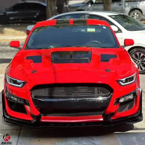 High Quality GT500 KR Style Aluminum Hood Car Bumper