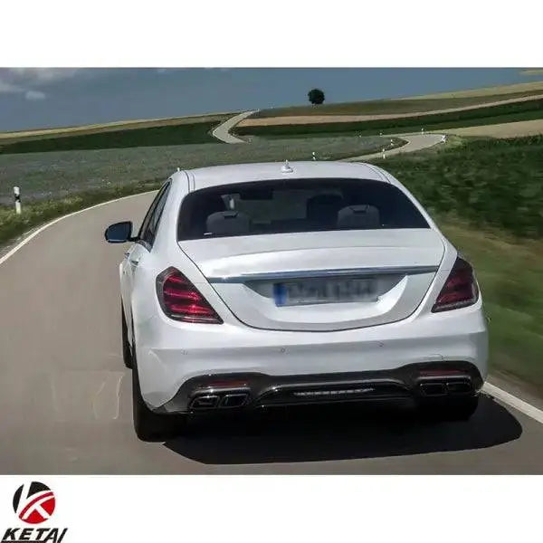 High Quality S63 Style Car Bumper Front Lip Rear Diffuser