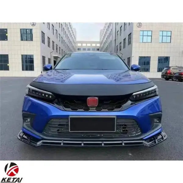 High Quality SI Style Grille with Upper Cover Car for Honda