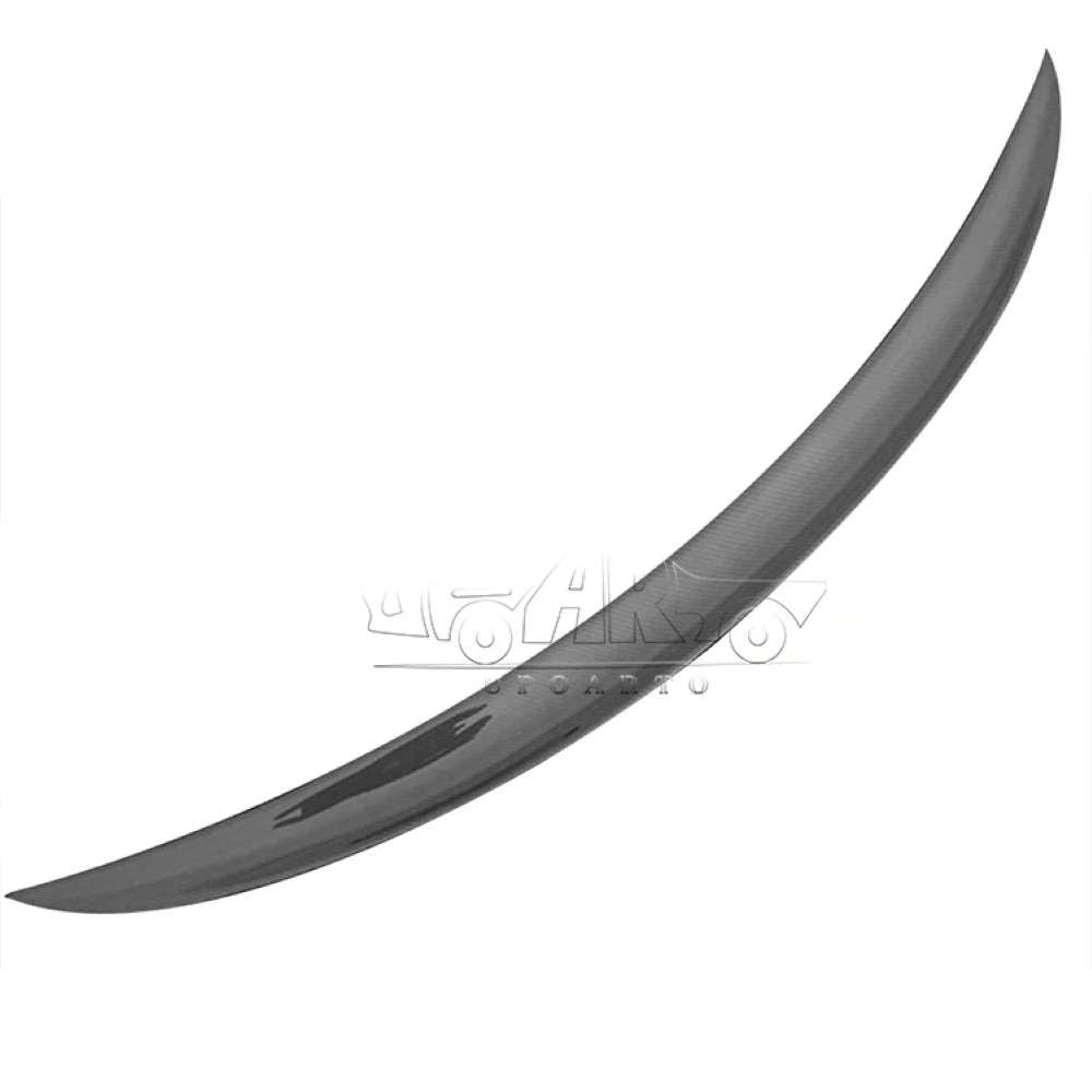 Car Craft Compatible With Bmw 5 Series F10 2010-2017 Rear Trunk Wing Boot Spoiler Lip Splitter Skirt Ar-bm-037 Cf Carbon Fiber Look - CAR CRAFT INDIA