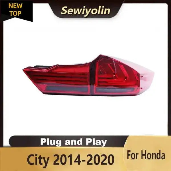 For Honda City 2014-2020 Car Animation LED Trailer Lights