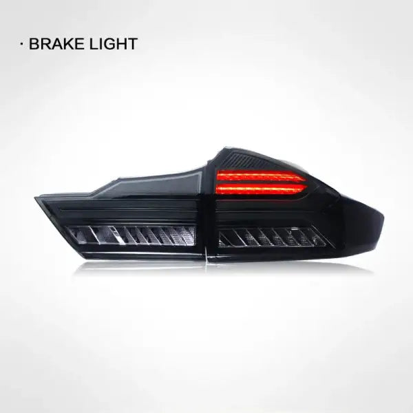 For Honda City 2014-2021 Car Animation LED Trailer Lights Tail Lamp Rear DRL Signal Automotive Plug and Play