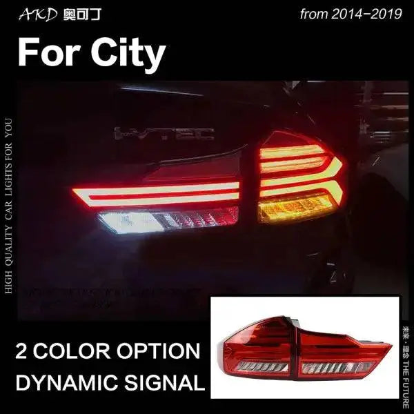 Honda City Tail Light 2014-2019 City LED Tail lamp light