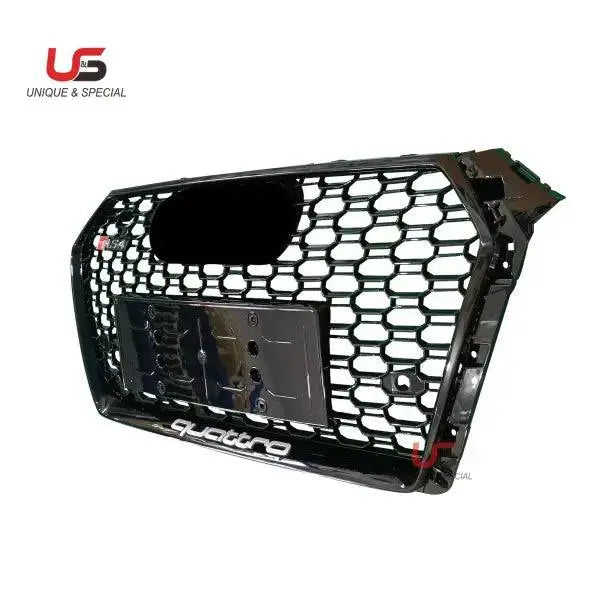 Honeycomb Abs Plastic Black Mesh Grilles for Audi A4 B9 Rs4