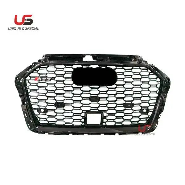 Honeycomb Style Front Grille with ACC for Audi A3 2017 2018