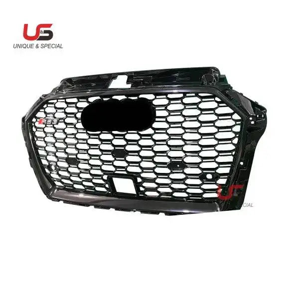 Honeycomb Style Front Grille with ACC for Audi A3 2017 2018