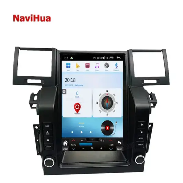 Hot Sales 12.1 Android Car Radio Car Multimedia Stereo GPS Navigation Player for Land Rover Range Rover L320 2007-2009