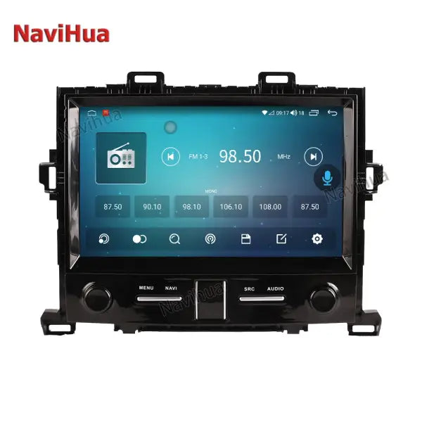 Hot Sales 9 '' IPS Screen Car DVD Player Android Multimedia Stereo Radio GPS Navigation for Toyota Alphard A20 2008-2013