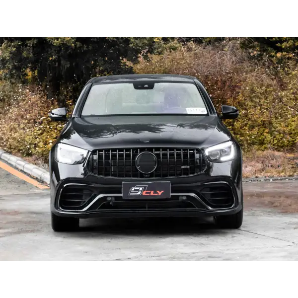 Hot Selling Car Body Kit Car Bumper for 2020 Mercedes Benz Gle Coupe Refit GLC63 AMG Front Bumper Assembly Diffuser with Exhaus