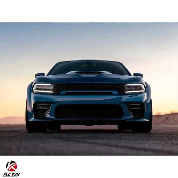 Hot Selling SRT Hellcat Widebody Front Rear Bumper Wide Fender Flares Car Body Kit for Dodge Charger 2015-2022