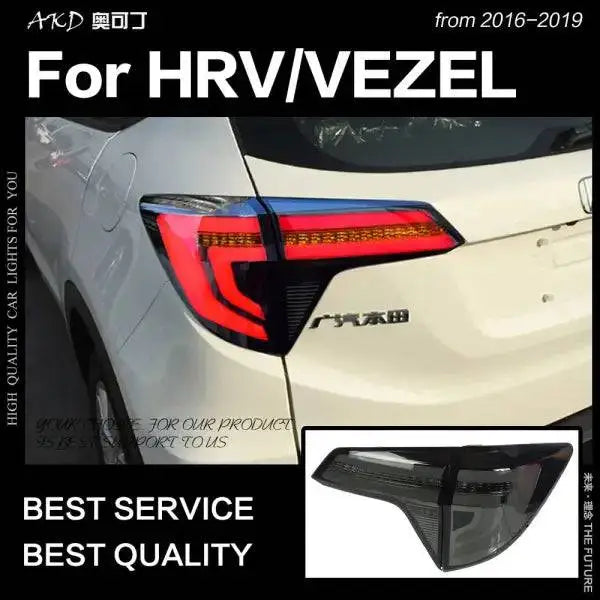 HRV Tail Lights HR-V Vezel LED Tail Light Lexus-Style Rear