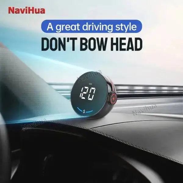 HUD Head up Display with LCD Screen GPS Car Altitude Meter