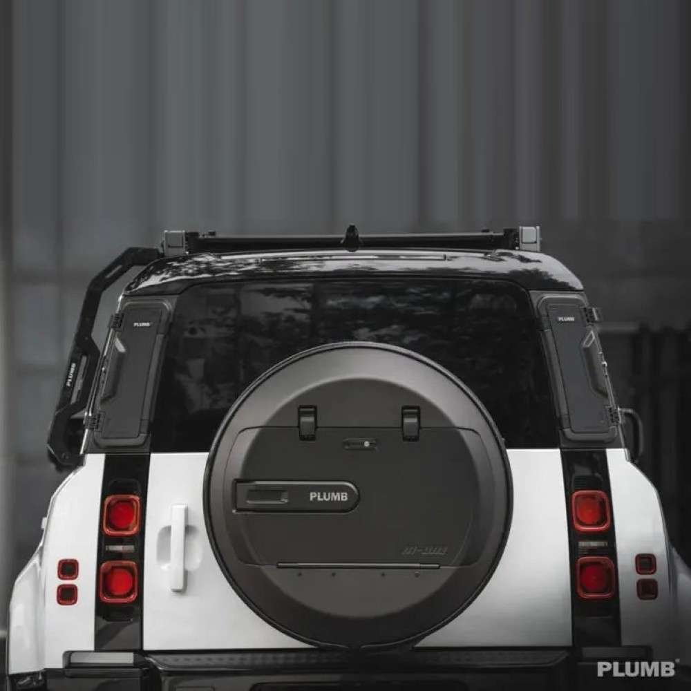 Car Craft Compatible With Range Land Rover Defender 2020-2025 Plumb M-one Spare Tire Cover Integration Kit Plumb-010 - CAR CRAFT INDIA