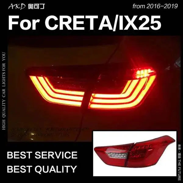 Hyundai Creta Tail Lights 2016-2019 IX25 LED Tail Light