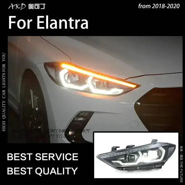 Hyundai Elantra Headlights 2016-2020 New Elantra Headlight