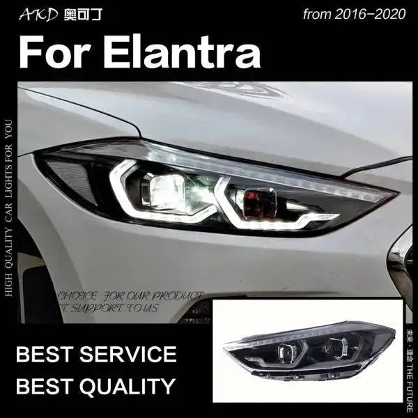 Hyundai Elantra Headlights 2016-2020 New Elantra Headlight