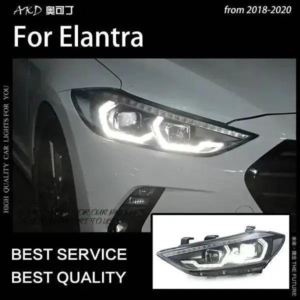 Hyundai Elantra Headlights 2016-2020 New Elantra Headlight