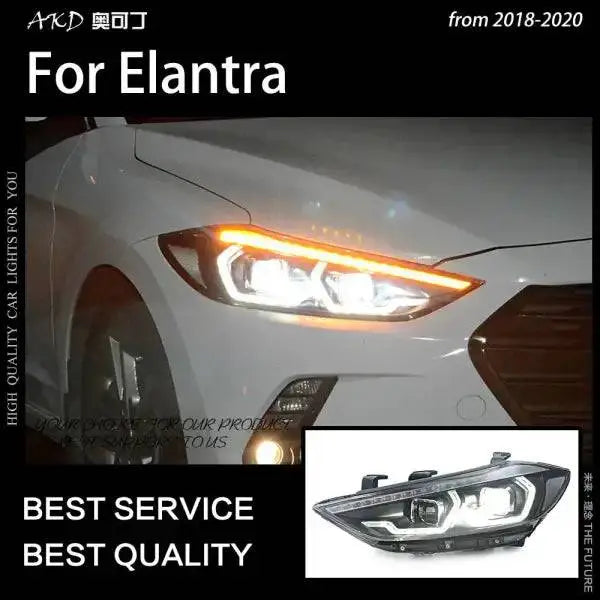 Hyundai Elantra Headlights 2016-2020 New Elantra Headlight