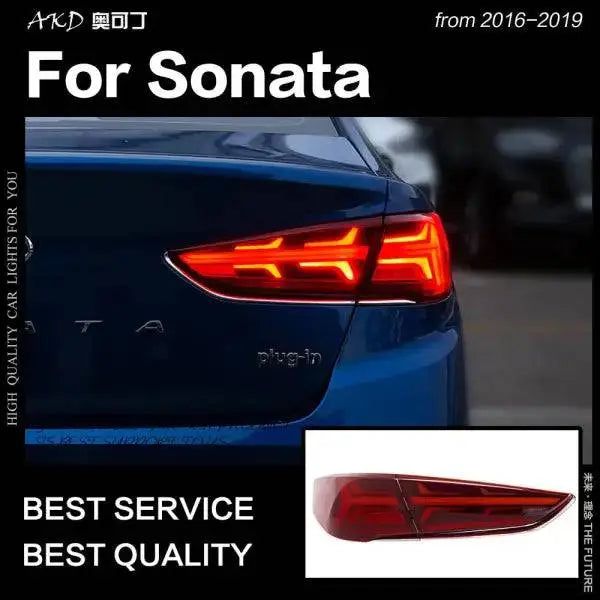 Hyundai Sonata Tail Lights 2016-2019 New Sonata LED Tail