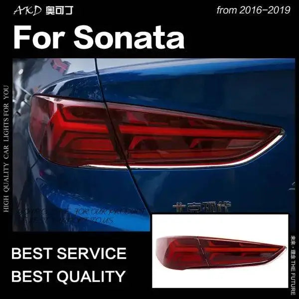 Hyundai Sonata Tail Lights 2016-2019 New Sonata LED Tail