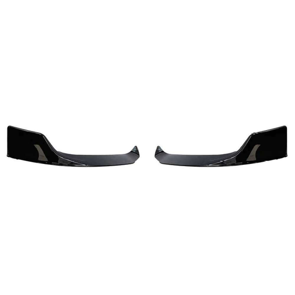 Car Craft Compatible With Mercedes Benz A Class W177 2019-2024 Amg Front Bumper Lip Splitter Skirts Brabus Style Ar-benz-083 Glossy Black - CAR CRAFT INDIA