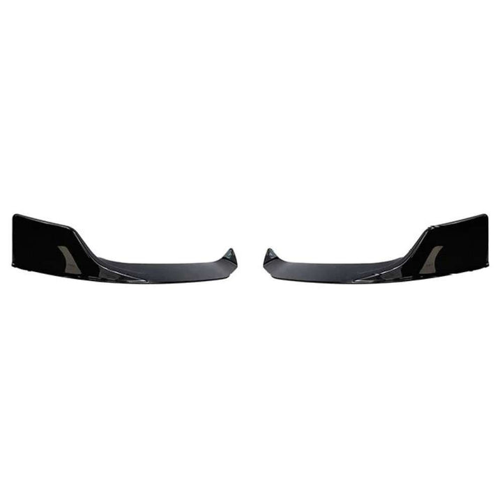 Car Craft Compatible With Mercedes Benz A Class W177 2019-2024 Amg Front Bumper Lip Splitter Skirts Brabus Style Ar-benz-083 Glossy Black - CAR CRAFT INDIA