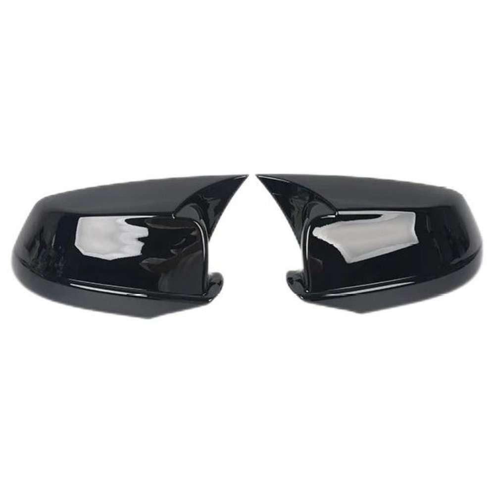 Car Craft Compatible With Bmw 5 Series F10 2010-2013 Side Rear View Case Wing Cap Shell Housing Mirror Covers 3m Tape Pasting Style Ar-mr-025 Glossy Black CC-8076 - CAR CRAFT INDIA