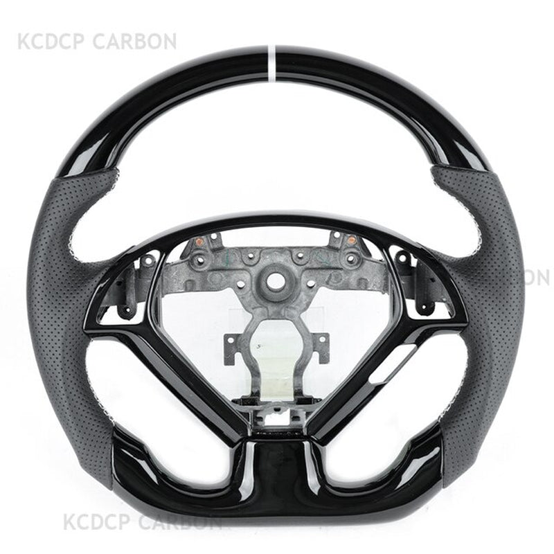 For Infini-Ti G25 G37 G35 EX35 EX37 LED Carbon Fiber Steering Wheel