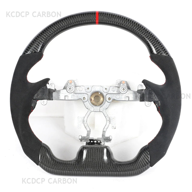 For Infini-Ti G25 G37 G35 EX35 EX37 LED Carbon Fiber Steering Wheel