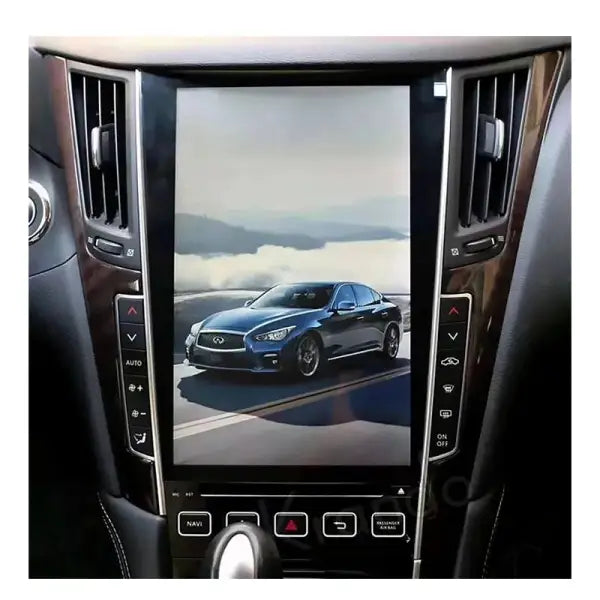 for Infiniti Q50 Q50L for Tesla 12.1 Inch HD Touch Screen Multimedia Android Car Radio Auto Head Unit GPS Navigation