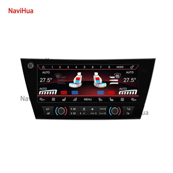 Intelligent Voice LCD Display 10.25 Inch AC Control Panel Car Air Conditioner Control Panel for BMW 5 Series 2011-2017