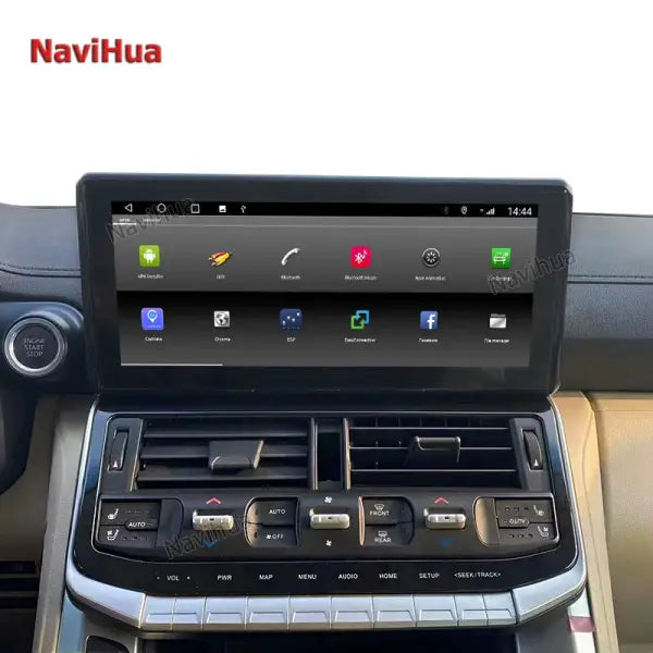 IPS Screen Car Android Radio Stereo 12.3 Inch Multimedia Navigation DVD Player for Toyota Land Cruiser LC300 2016-2020