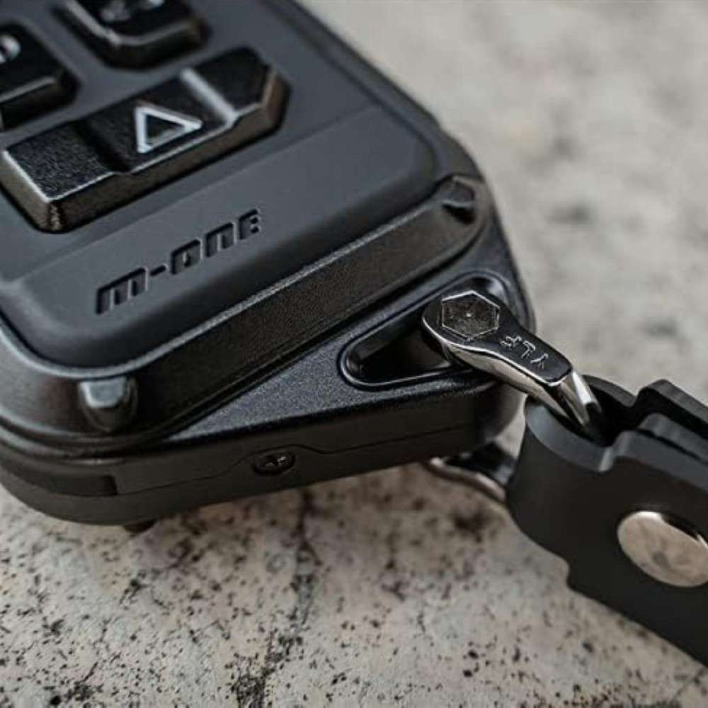 Car Craft Compatible With Range Land Rover Defender 2020-2025 Plumb M-one All Black Aluminum Magnesium Alloy Key Chain Key Case Cover Plumb-001 - CAR CRAFT INDIA