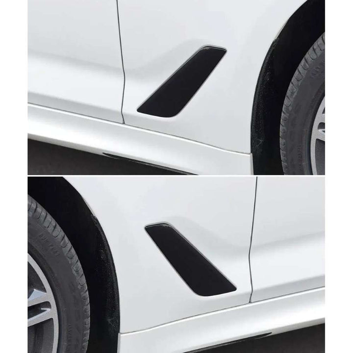Car Craft Compatible With Bmw 5 Series G30 F90 2017-2024 Side Fender Decorative Bright Electroplated Strip Trim 51137349594 Right Chrome CC-8101 - CAR CRAFT INDIA