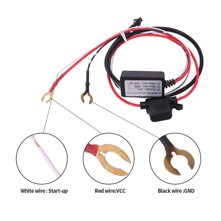 Car Craft Compatible With Bmw 3 Series Gt F34 2012-2015 Headlight Drl Daytime Running Light Angel Eye Led Module Rgbw Color Csl Style CC-8480 - CAR CRAFT INDIA