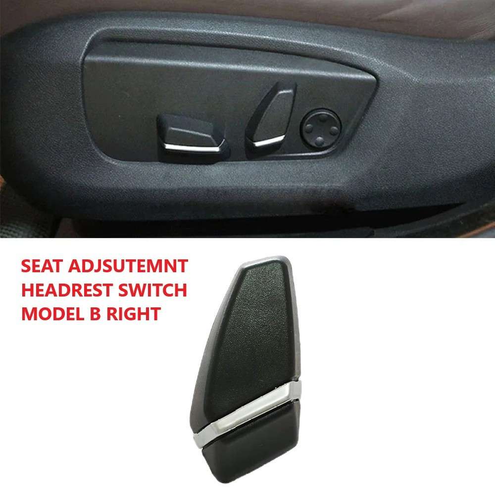 Car Craft Compatible With Bmw 5 Series F10 2010-2017 6 Series F12 F06 2011-2017 7 Series F02 2009-2016 X5 X6 F15 F16 2014-2019 Electric Seat Adjustment Switch Button Headrest Lumbar Support 61319265269 B Right - CAR CRAFT INDIA