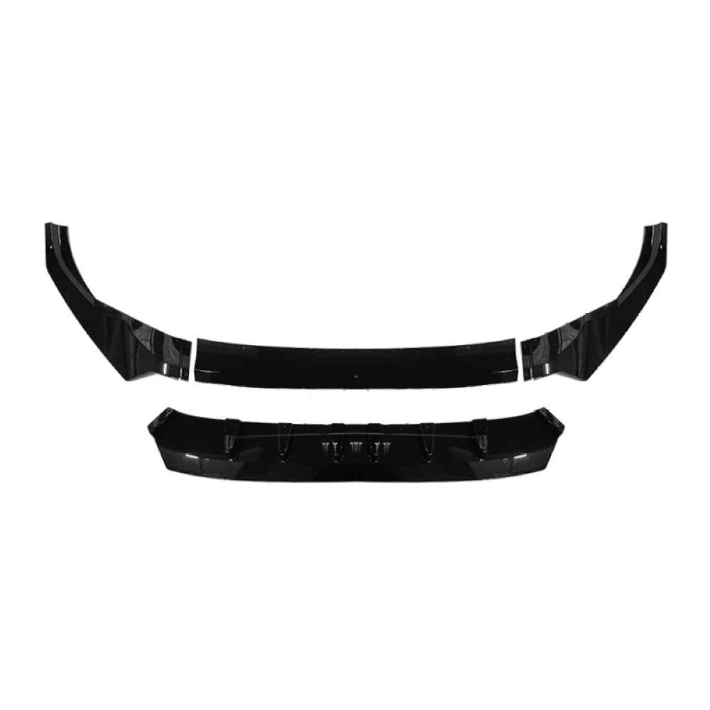 Car Craft Compatible With Audi Q8 2018-2023 S Line Front Bumper Lip Splitter Skirts 4 Part Ar-audi-078 Cf Carbon Fiber Look - CAR CRAFT INDIA