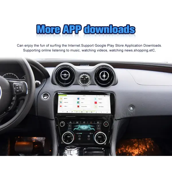 JAGUAR XJL INFOTAINMENT SCREEN ANDROID PLAYER 10.25 INCH