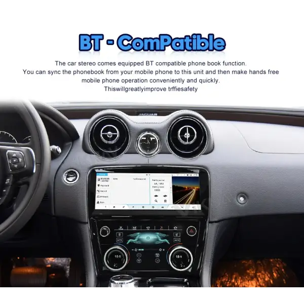 JAGUAR XJL INFOTAINMENT SCREEN ANDROID PLAYER 10.25 INCH