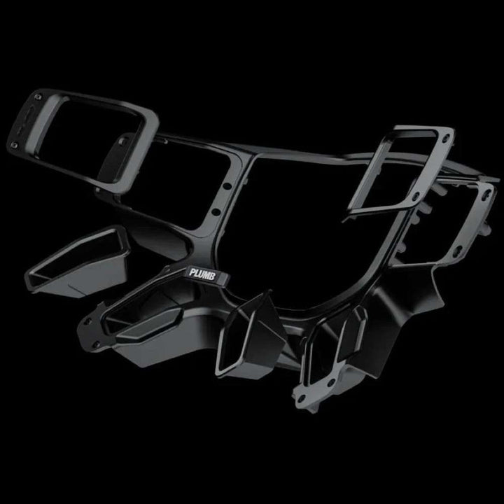 Car Craft Compatible With Range Land Rover Defender 2020-2025 Plumb M-one Steering Wheel Trim Cover Frame Plumb-026 - CAR CRAFT INDIA