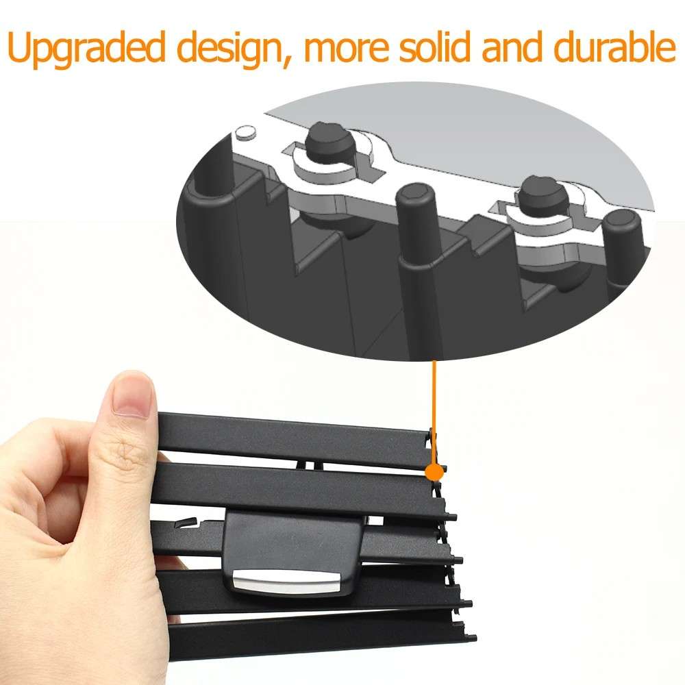 Car Craft Compatible With Bwm X3 X4 F25 F26 2010-2017 Dashboard Ac Conditioner Air Vent Grill Outlet Tab Clip Slider Repair Kit Centre Middle Right 64229184743 64229303407 - CAR CRAFT INDIA