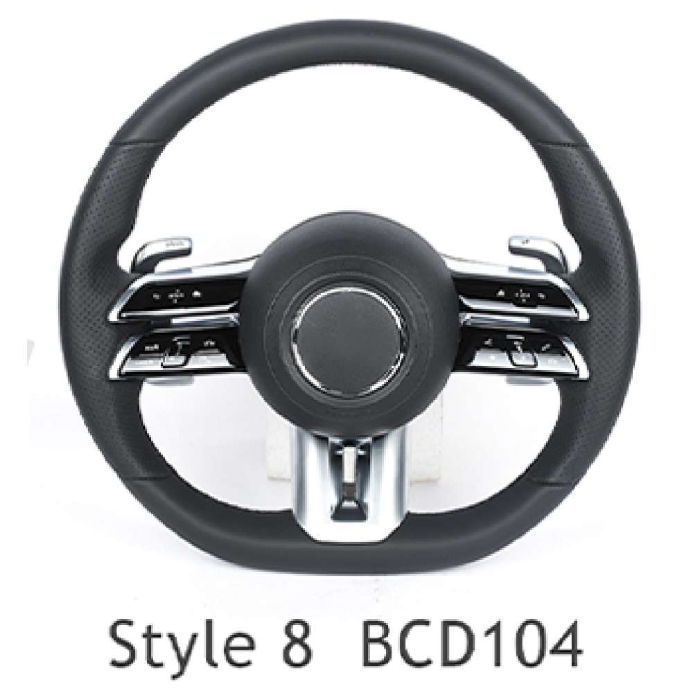 Car Craft Compatible With Mercedes A B C E S G V M Class Ml Gl Gla Glb Glc Gle Gls Slk G55 G63 G Wagon Eqs Upgraded Custom Amg Brabus Maybach Full Steering Wheel Style 8 Bcd1 04 CC-8146 - CAR CRAFT INDIA