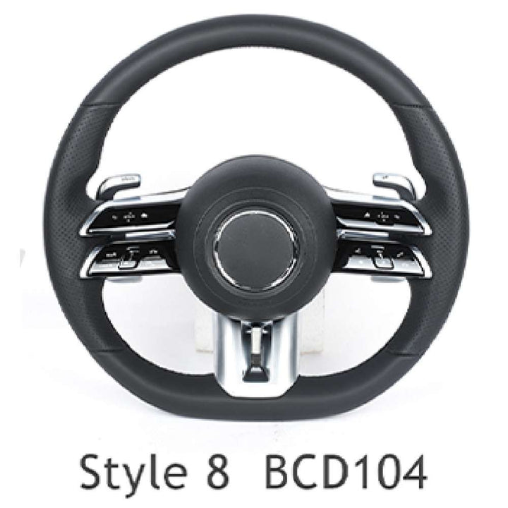 Car Craft Compatible With Mercedes A B C E S G V M Class Ml Gl Gla Glb Glc Gle Gls Slk G55 G63 G Wagon Eqs Upgraded Custom Amg Brabus Maybach Full Steering Wheel Style 8 Bcd1 04 CC-8146 - CAR CRAFT INDIA