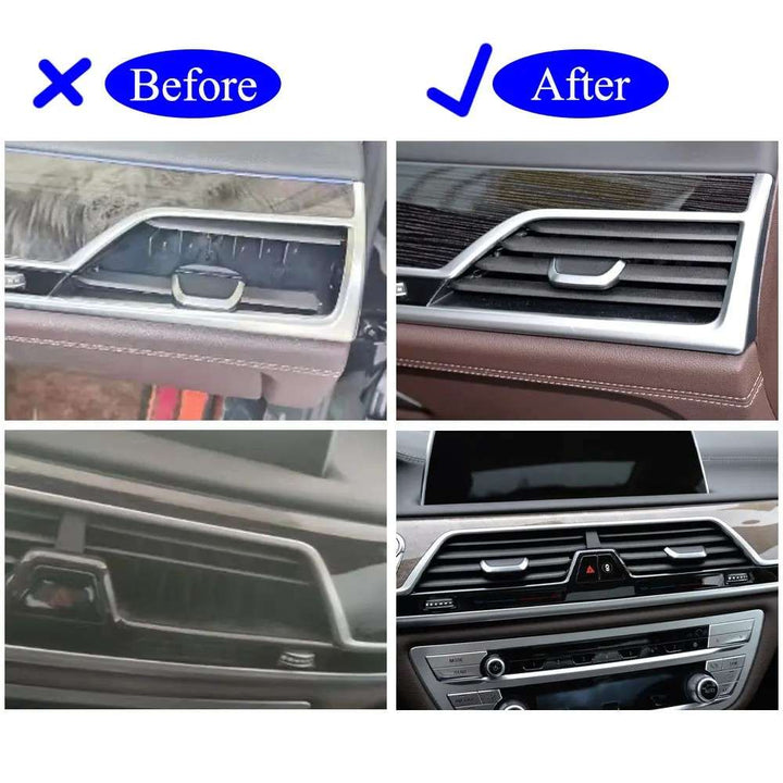 Car Craft Compatible With Bmw 7 Series G11 G12 2016-2021 Ac Air Vent Grill Slider Repair Kit Trim Left 64229299500