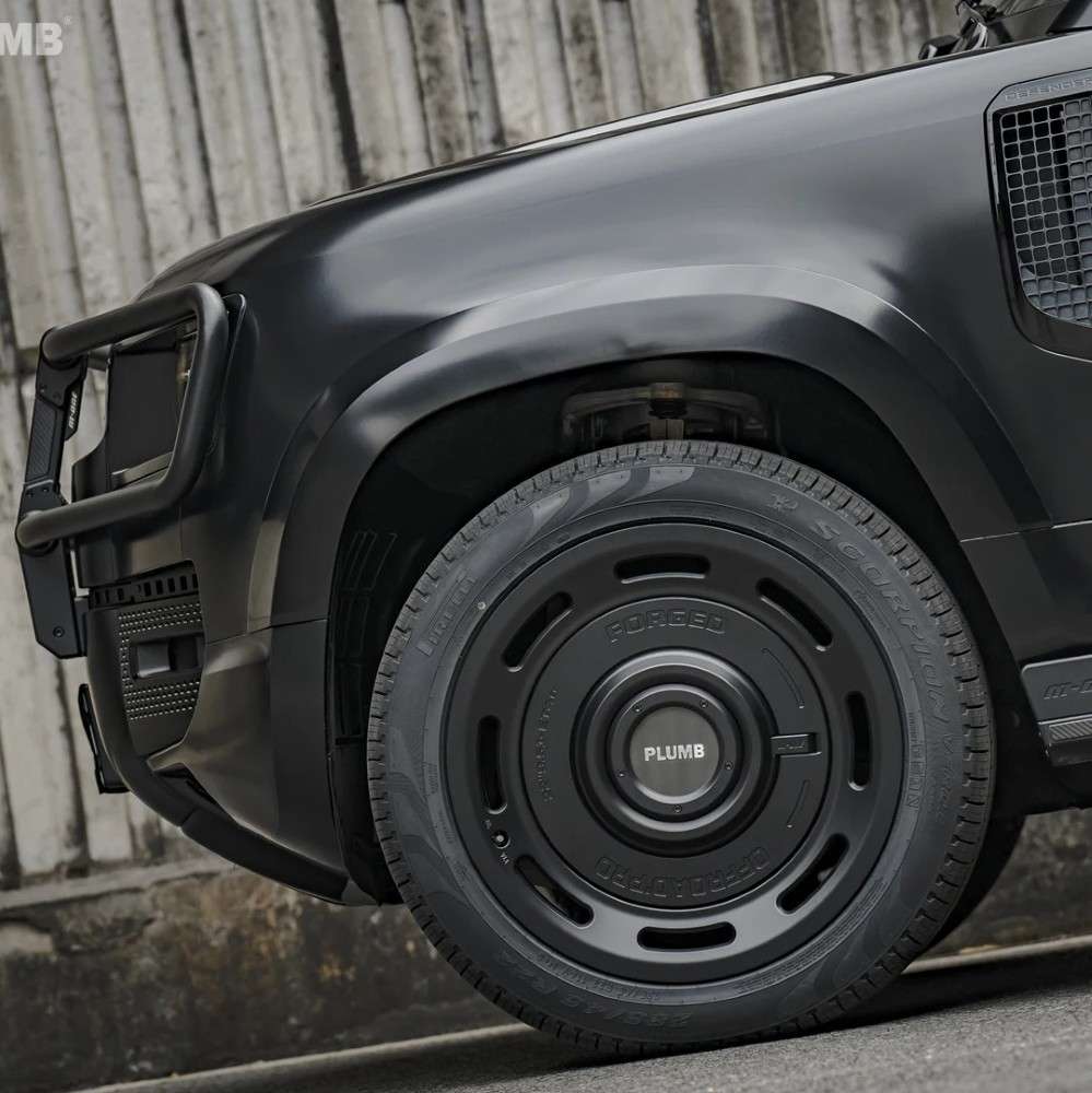 Car Craft Compatible With Range Land Rover Defender 2020-2025 Plumb M-one Alloy Wheel Macwheel Rim Black 22 Inch Plumb-018 - CAR CRAFT INDIA