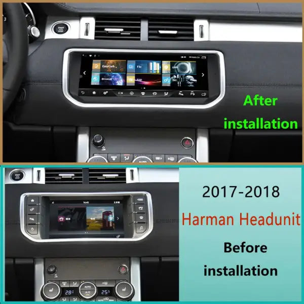 Land Range Rover Evoque 2012 to 2018 Android 12 Player Car