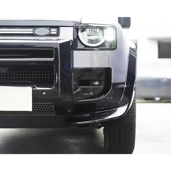 For Land Rover Defender 2020-2023 Front Bumper Lip Car Splitter Body Kit Spoiler Diffuser Gloss Black Style