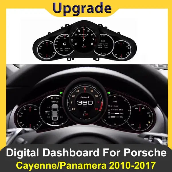 LCD Car Digital Cluster Instrument Cockpit for Porsche Cayenne Panamera Macan Boxster 982 Speedmeter Dashboard Meter Screen